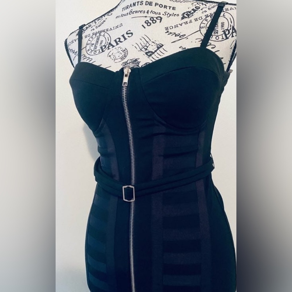 Belted Bustier Dress